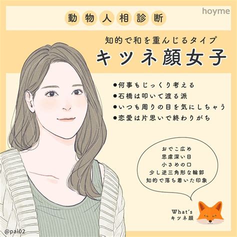 キツネの顔|キツネ顔の特徴や人相とタヌキ顔との違い！男女芸能。